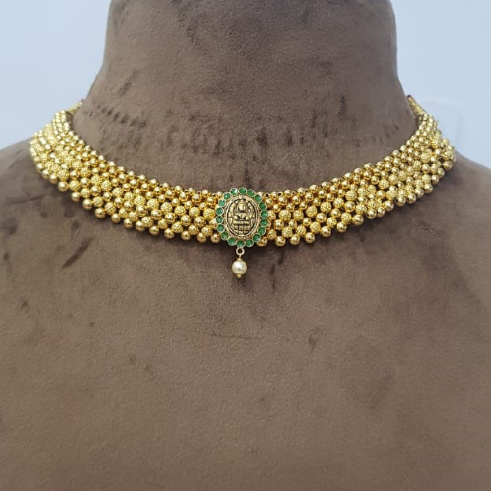 22k Gold light weight Necklace SJJGN40