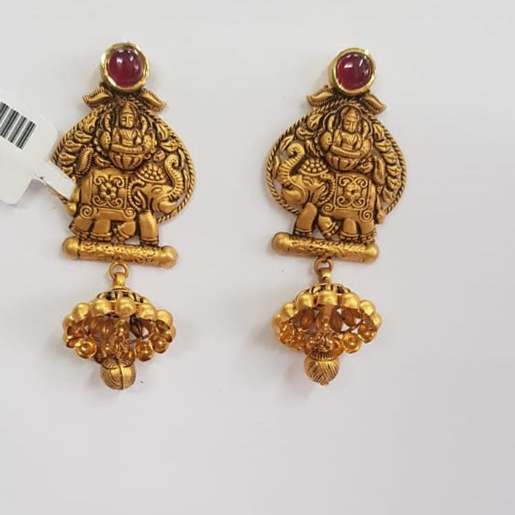 Antique Gold Jhumki